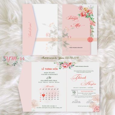 Thiệp cưới YM44