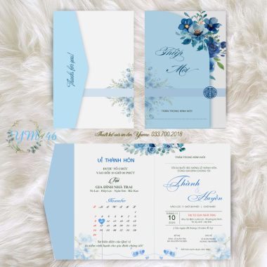 Thiệp cưới YM46A