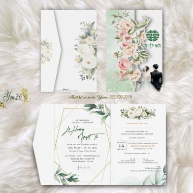 Thiệp cưới YM20