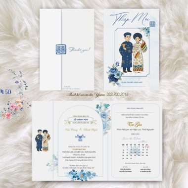 Thiệp cưới YM50