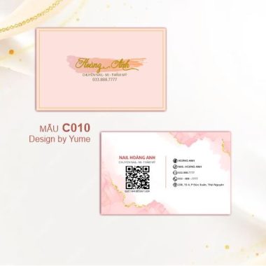 Mẫu card visit đẹp C010