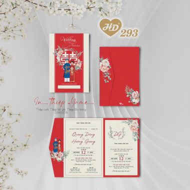 Thiệp cưới HD293