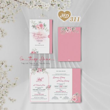 Thiệp cưới HD311