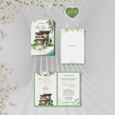 Thiệp mời tân gia YM005