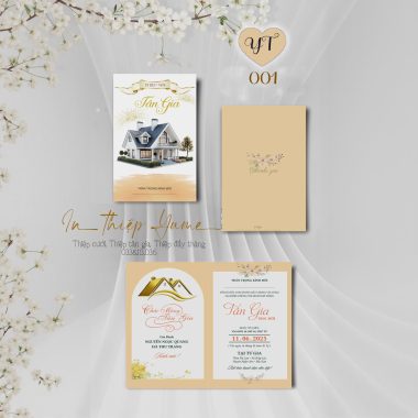 Thiệp mời Tân gia YT001
