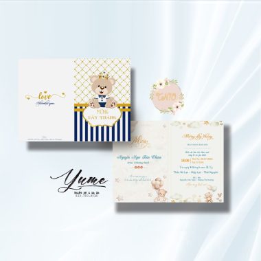 Thiệp mời sinh nhật TN10