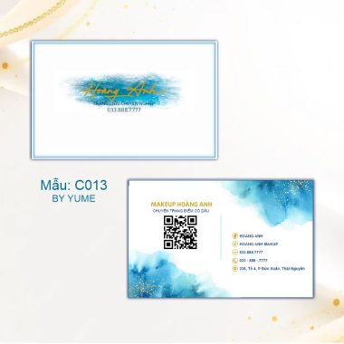 Mẫu card visit đẹp C013