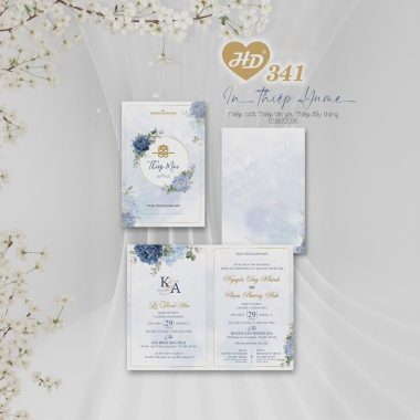 Thiệp cưới HD341