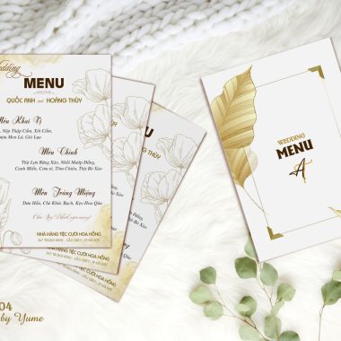 Thực đơn tiệc cưới T04