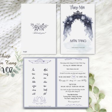 Giấy mời mãn tang TV07