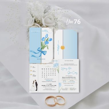 Mẫu thiệp cưới YM76